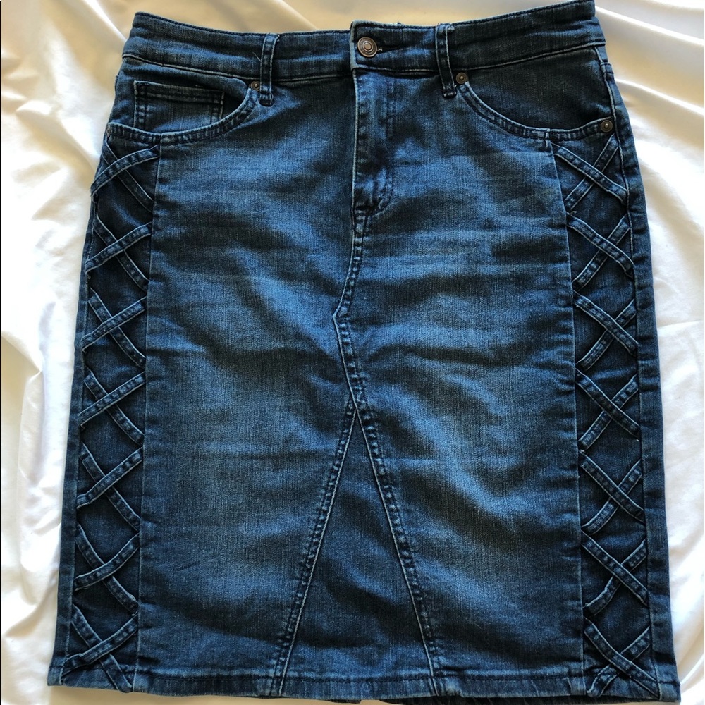 Sofia Jeans Margarita Skirt Denim Pencil